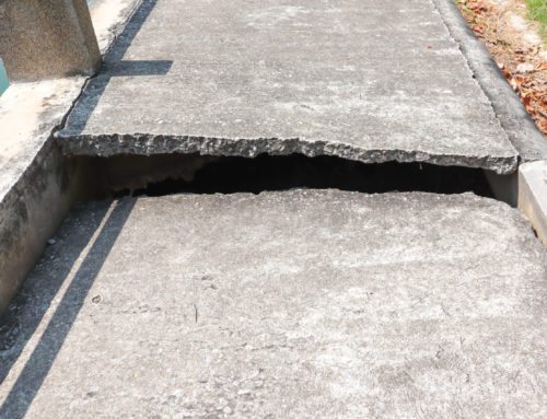 Concrete Tripping Hazard Repair