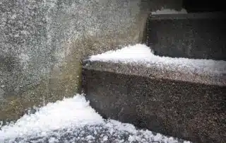 Holiday Weather Hazards How Early Winter Conditions Stress Concrete Surfaces